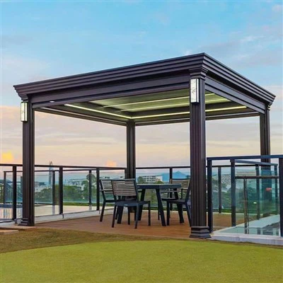 Aluminum Louvered Patio Cover