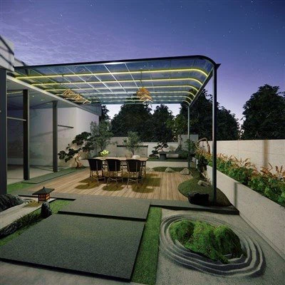 Aluminum Sun Shade Canopy